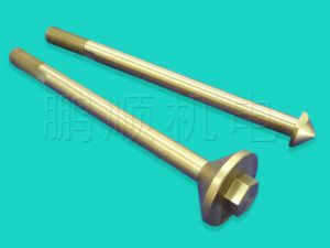 Feed and return piston rod